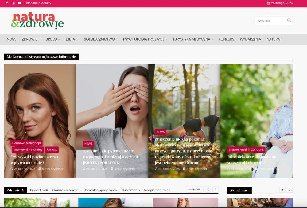 NaturaZdrowie.com — Performance, SEO & AI-Ready Content Strategy